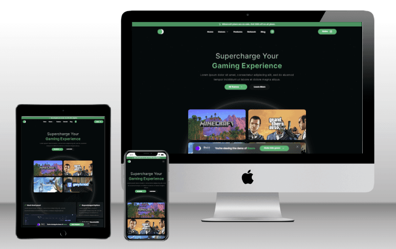 Mockup of Vouchley website